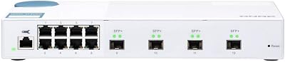 QNAP QSW-M408S 8x 1Gbps 4x 10GbE SFP+ Layer 2 Web Managed Switch
