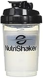 Protein Shaker Mixing Balls Plastic Mixer Sports Gym Powder Workout 20 Oz With Supplements Storage Compartment