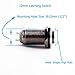 Latching Push Button Switch, URTONE UR129, 1NO ON-Off DC/AC 36V 2A Metal Shell Suitable for 12mm 1/2