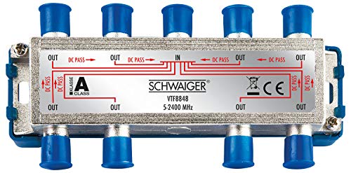 Schwaiger VTF8848241 - Splitter ad alto termine, classe A