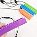 3 Pack Sensory Chewing Necklace for ADHD, Teething, Autism, Biting, Oral Motor Chewy Stick/Tube Toy Jewelry for Boys, Girls, Adults, Toddlers(Blue, Green, Purple) by Accmor