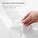 Linenspa Moving-Mattress Storage Bag with Double Adhesive Closure, Heavy Duty, Queen/Full, Transparent/Clear