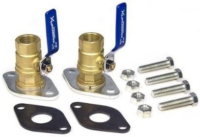 Grundfos 96806131 GF 15/26 1" Isolation Valve Kit (2) Bronze NPT by Grundfos
