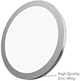 Fast Charger, Wireless Charger for iPhone X iPhone 8/8 plus, Zinc Alloy Qi Wireless Charging Pad for iPhone 8/X, Samsung Galaxy Note 8 / S8 / S8 Plus, S7 / S7 Edge etc. Qi-Enabled phones (white)