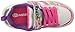 Heelys Girls' Bolt Plus x2 Sneaker, White/Silver/Rainbow, 2 M US Little Kid