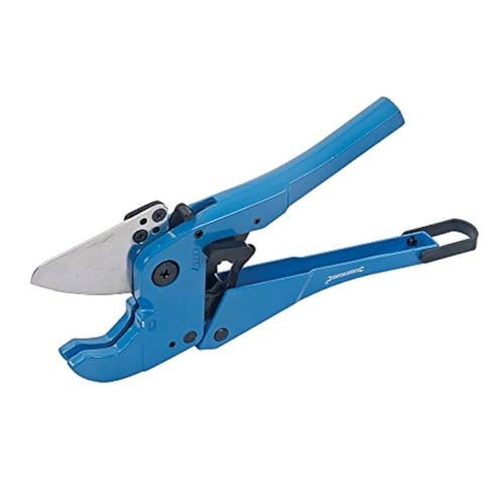 Silverline Expert Ratchet Plastic Pipe Cutter 42mm (675073)