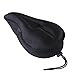 JASLITE Bike Seat Cushion, Bicycle Seat Covers for Comfort Women,Kids,Men,Gel Paddle Bicycle Saddle Cover 11×10inch fit Peloton,Spin,Stationary Bikes,with Water&Dust Resistant Cover Reflective Strip