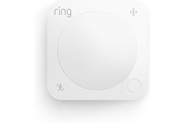 Ring Sensors: Motion Detector (newest model) – Instant notifications, on Amazon Sidewalk, no base station needed, Pro Monitoring available (sold separately)