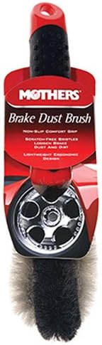 MOTHERS 156100 Double Loop Brake Dust Brush for Wheels, Black, Standard