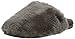 Ugg Australia Fluff Clog Women Round Toe Leather Gray Slipper