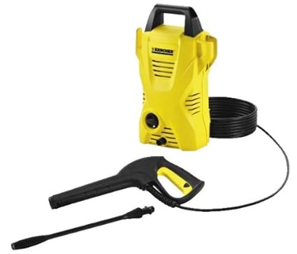 Karcher K2 110 100 Bar High Pressure Washer Yellow And Black