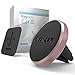 iBenzer Basic MagOn One Touch Smartphone Metal Air Vent Magic Car Mount Holder for All Smartphones iPhone 7 7S Plus iPhone 6 6S Plus Galaxy S7 S6 Edge OnePlus 3, Rose Pink