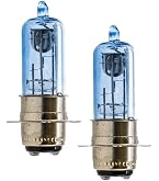 3 prongs White LED Headlight Bulbs For 22-23Honda Foreman Rubicon 500