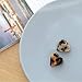 Acrylic Resin Hair Clips Barrettes Set Leopard Geometric Hair Pins, for Party Daily Hair Styling, Women Girls 10 Pcs