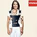 Baby Carrier,Baby Carriers Front and Back -The COMPLETE All Seasons 360 Ergonomic Baby & Child Carrier with Baby Hip Seat,8 in 1,Newborn to Toddler,2017 New Style By VOUSKA