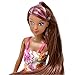 Fashion Doll with Hair Accessories, Style Fashion Doll's Hair with Hair Extensions, Beads, Clips, Brush and Pretend Scissors all Included-Complete Hair Styling Playset for Girls
