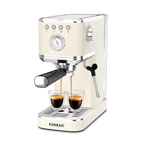 CHULUX Slim Espresso Machine Milk Frother