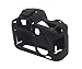 CEARI Silicone Protective Housing Camera Case Body Frame Shell Cover for Canon EOS 6D Digital Camera - Black