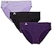 Balanced Tech Women's Seamless Bikini 3 Pack - Blackberry/Tulip Assorted - Medium