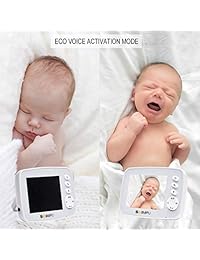 Monitor de vídeo para bebé con visión nocturna