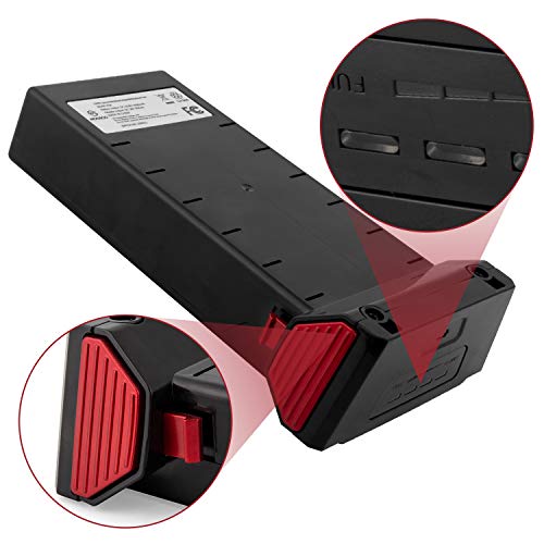 MOOSOO Detachable 2500mAh Large Lithium Battery Compatible for K24