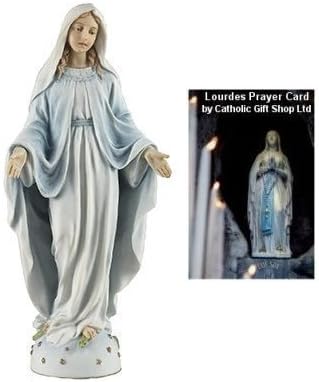 Miraculous Statue - Veronese Resin Our Lady of Grace. by Catholic Gift Shop Ltd