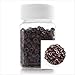 1000 Silicone Micro Link Rings 5mm Lined Beads Deadlocks for Hair Extensions Tool (#5 Brown)
