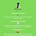 Wags & Cuddles Oatmeal Dog and Puppy Shampoo Wash for Dry Itchy Smelly Skin | Tear Free with Chamomile and Aloe Natural Soothing Formula | Concentrated Vanilla Mint Scent