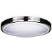 Lantu Creative LED Flush Mount Ceiling Light Round Ceiling Lamp Surface Panel Light Mounted Downlight,Ceiling Down lighting for Kitchen Bathroom Dining Room ((12W)cool white)