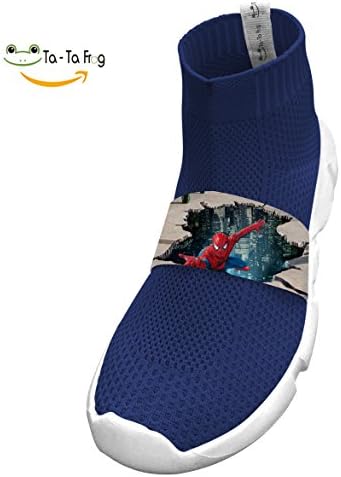 ZHIHUIMING 3D Art Super Hero 2017 Fashion Sports Running Shoes for Childrenblue 12 D(M) US Big kid