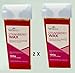 Huini 100g X 2 Roll-on Depilatory Wax Cartridge Strawberry Sensitive Skin Waxing Hair Removal Salon