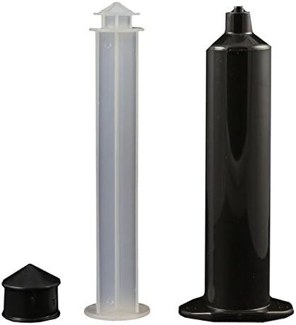 Jensen Global JG30M-20-UVB 30 cc Manual Luer Lock Unassembled Syringes UV Black Opaque Box of 20