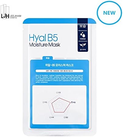 LJH Hyal B5 Moisture Mask ( Super hydration Mask, made of PT Cell sheet ) - 10 sheets