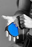 Fingerless Workout Gloves - The OG Alternative to Gym Gloves - Genuine Leather w 4 Finger Loop Sweat Proof Backing