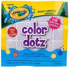 Crayola Color Splash Fizzy Tablets for Splash Time Learn Colors