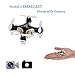GoolRC CX-10C CX10C Mini 2.4G 4CH 6 Axis Nano RC Quadcopter with Camera RTF Mode 2 (Black)