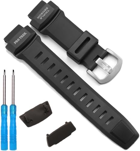 Amazon.com: Topuly 26mm Resin Watch Band replacement for Casio