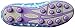 Vizari Frost Firm Ground Soccer Shoes for Youth | Graphic Football Shoes for Kids with Comfort & Padded Linings | Durable Cleats for Boys & Girls Perfect for Outdoor Play Blue/Purple