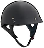 VCAN V531 Cruiser Half Helmet (Gloss Black, XX-Large)