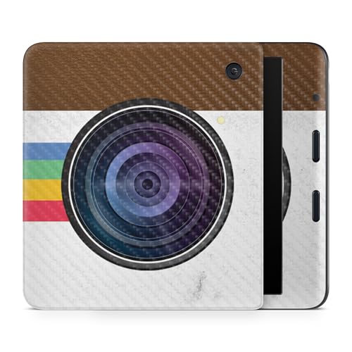 Carbon Fiber E-Reader Skin Compatible with Kobo Libra Colour (2024) - Vintage P…