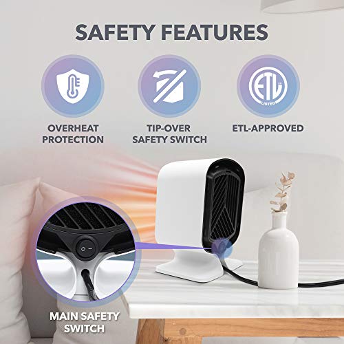 Fan Heater Blaux Space Heater Fan Blaux Desktop Ac Blaux Portable