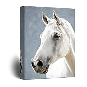 White Horse Portrait