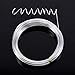 TecUnite Aluminum Craft Wire for Sculpting Armature Bendable Craft Wire for DIY Jewelry Making (1 Roll,Silver,10 M x 1.5 mm)