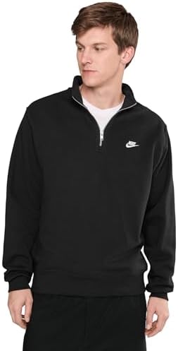 Nautica Men's NavTech Quarter-Zip Sweater, Black, XXL at Amazon