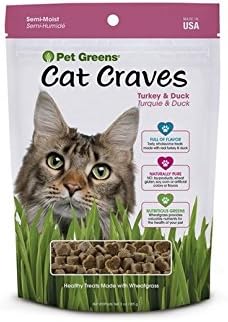 Pet Greens Cat Craves Semi-Moist Treat Turkey &amp; Duck 3oz