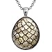 White Dragon Egg Pendant, Game of Thrones Necklace, Geek Jewelry, Girl Gift, Birthday Gifts, khaleesi, Daenerys Targaryen
