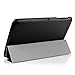 LG G Pad 10.1 Case - Exact LG G Pad 10.1 Case [SLENDER Series] - Ultra Slim Lightweight Smart-shell Stand Case for LG G Pad 10.1 (V700) Black