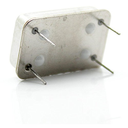 5pcs Quartz Crystal Oscillator 4MHz for Microprocessor Microcontroller Precision Frequency Timing Clock Signals Time Tracking with 4 Pins Through Hole Mounting Type from Optimus Electric