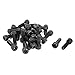 uxcell M5 x 20mm 12.9 Alloy Steel Hex Socket Head Cap Screws Bolt Black 30pcs