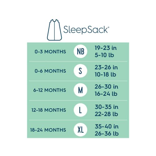 HALO Sleepsack, 100 Cotton Wearable Blanket, Swaddle Transition